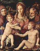 Angelo Bronzino Anna und Johannes dem Taufer Spain oil painting artist